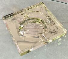  CENDRIER ART DECO JEAN LUCE POUR SAINT GOBAIN  1930