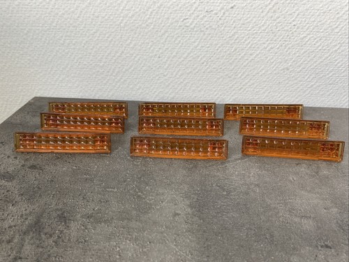 Anciens porte couteaux verre - 9,