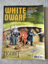 LORD OF THE RINGS  LOTR - games workshop citadel - revue white dwarf - déc 2012