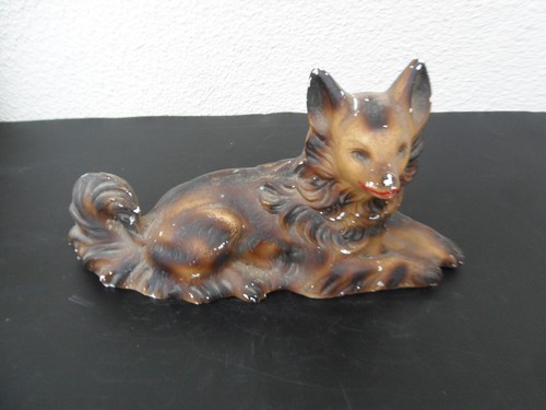 Chien platre style - chien,