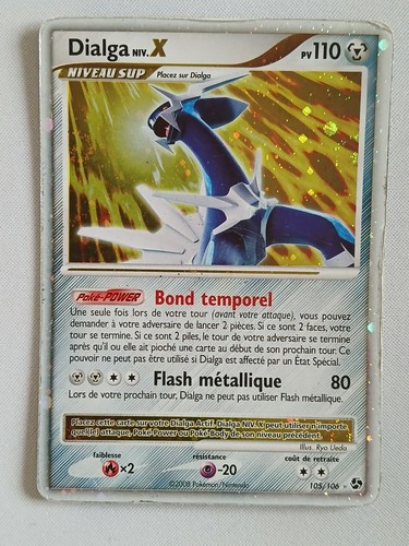 Carte pokémon francais dialga - carte,