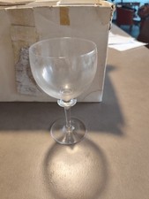 6 verres anciens Daum modèle Pommard dans leur boite d'origine