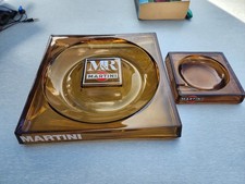 Lot 2 cendriers MARTINI