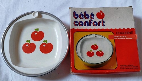 Assiette chauffante vintage - assiette,
