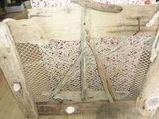 Ancien bois flotté superbe création unique bateau mer 