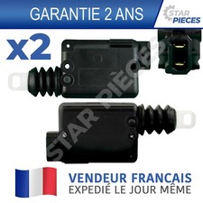 2 MOTEUR CENTRALISATION SERRURE PORTE AVANT ARRIERE COFFRE CLIO 1 & 2 7701038652