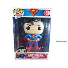 POP FUNKO 159 SUPERMAN grande taille  HEROES  Figurine sticker  spécial édition
