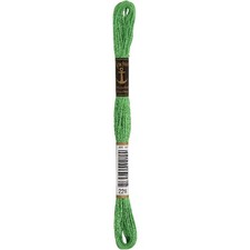 Anchor Torsade de broderie 8m, vert feuille, coton, couleur 226, 6 fils