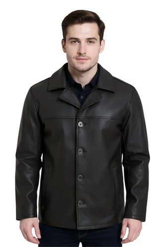 Hommes bouton blazer noir - blazer,