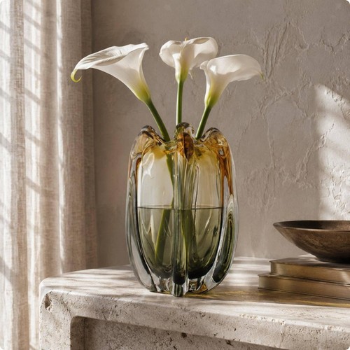 Vase verre moderne - verre,