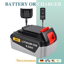 Li-ion Batterie/Chargeur pour Black & Decker BL2018 BL1518 BL1318 BL4018 6AH 18V