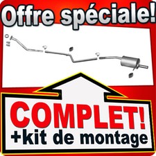 Échappement pour DACIA SANDERO I 1.5 DCI aussi STEPWAY 08-12 +Tuyau Silencieux
