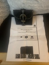 Christian Dior Black Canvas