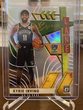 2019-20 Optic KYRIE IRVING Purple PRIZM Express Lane Refractor #25 Nets