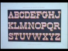 TYPOGRAPHIE, ALPHABET, LETTRES