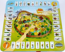 Complete collection 36 DOMINOES of ASTERIX with iron game board & bag goodies