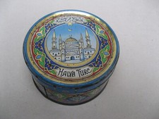 Ancienne boite en tôle HALVA TURC - Confiserie orientale - 400 g. - Sicpa Alger