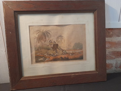 Gravure ancienne anglaise