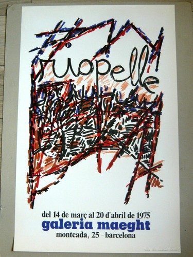 Riopelle jean paul affiche - jean-paul,