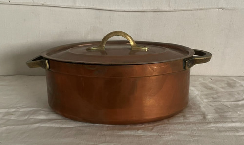 Daubière cuivre bronze - cuivre,