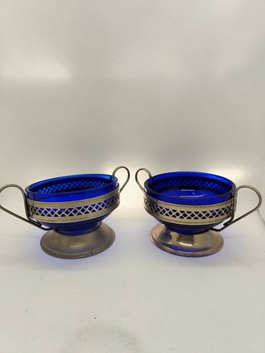 Paire sucriers vintage - sucriers, en
