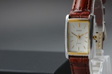 Montre femme vintage 1996 N COMME NEUVE Seiko Lucent 1F21-5C00 Two-Tone...