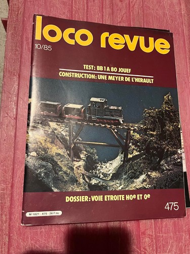 Loco revue 475 magazine - loco, n°475