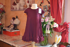 robe  repetto neuve  violet don juan 2/3/4/5/6/8 ans 50% laine PROMOTION