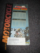 clapets BOYESEN neufs KAWASAKI 250 KX 1983 à 1996 + 250 KDX 1991 à 1997 réf 638