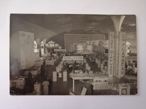 Cpa rare carte photo paris - rare,