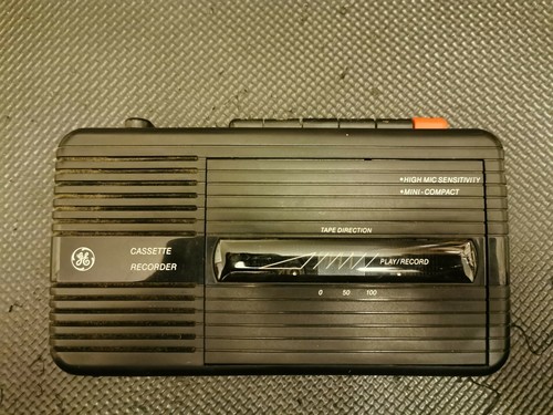 Cassette recorder model - ge,