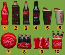 2013 PRIME ENVIE DE COCA COLA 2011 FEVE PORCELAINE 3D au choix