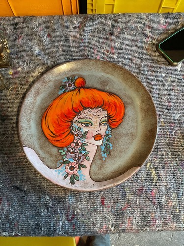 Grand plat faience - en,
