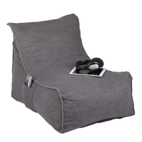 Pouf poire poches léger - poire, 2