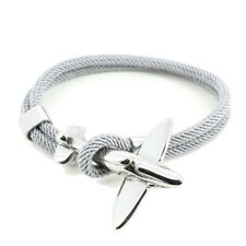 Clj Charles Le Jeune. Bracelet. avion Cesna, Synthétique. Gris Cesna  - Uni - 