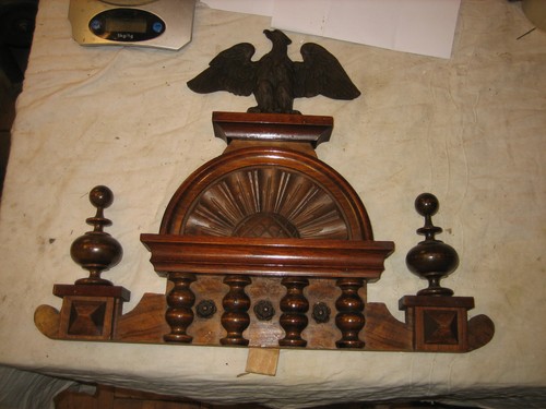 Antique wall clock old - wall,
