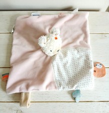 Noukie's doudou carré rose
