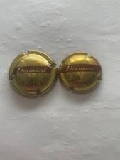 2CAPSULES CHAMPAGNE VRANKEN No19a ET No21a QUART DIAMANT