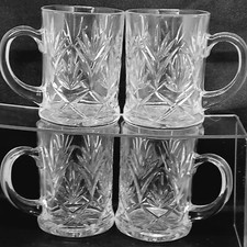 4 Cristal D’Arques Glass