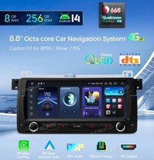 XTRONS IQ8446BH Autoradio BMW E46 Navigateur GPS Android 14 Wi-Fi 8GB+256GB