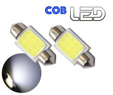 2 Ampoule Navette C10W 41 mm 41mm 6 LED COB Blanc Coffre Habitacle Plafonnier 