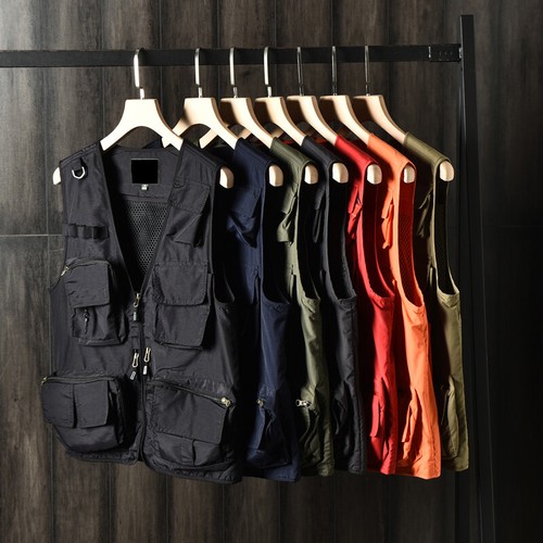 Homme cargo gilet multi - homme,