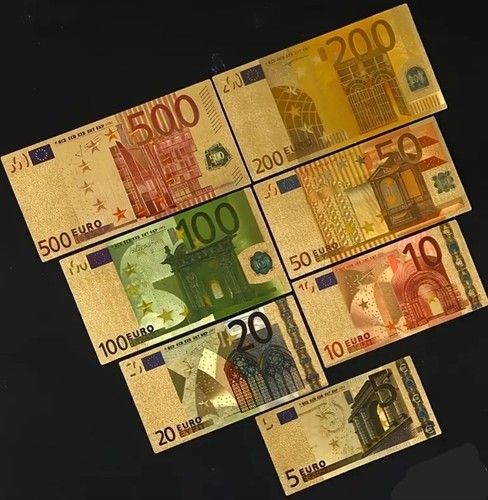 Billet euro taille réelle - billet,