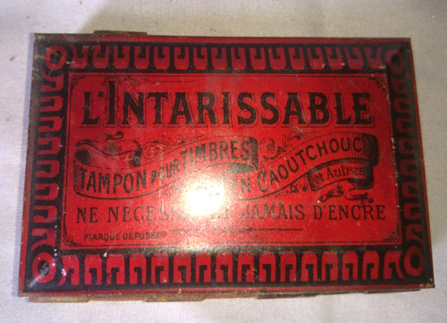 Old advertising square - old, box