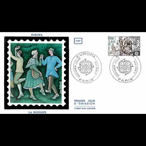 Cef soie europa folklore - cef,