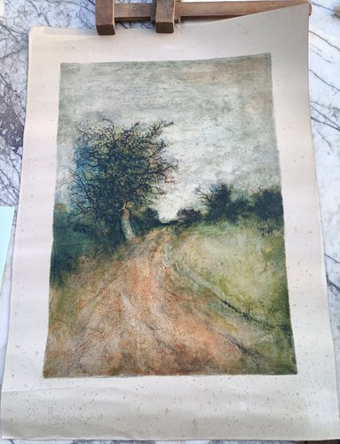 Lithographie ancienne non - ancienne,