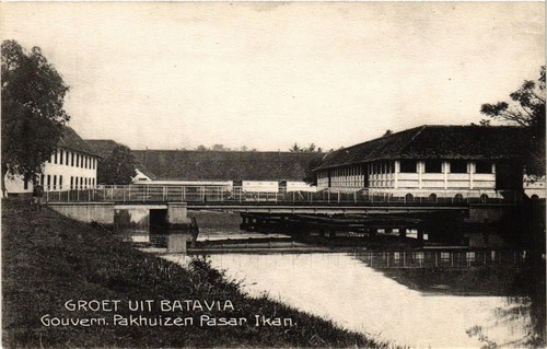 Cpa groet uit batavia - pc,