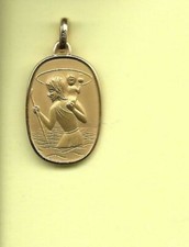Médaille religieuse  plaqué