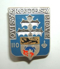 INSIGNE 110° REGIMENT D'INFANTERIE - Ballard