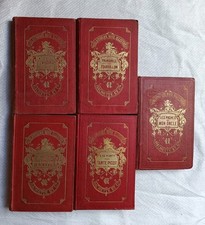 Lot 5 Livres Bibliothèque